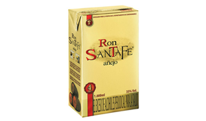 RON SANTAFE 4 AÑOS LITRO TERAPACK